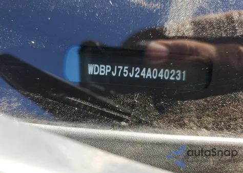 2004 Mercedes-Benz Cl 500 z USA, uszkodzony, nr VIN WDBPJ75J24A040231